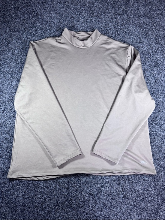 Dickies Other - Dickies Men's Long Sleeve Mock Neck Shirt - Taupe
